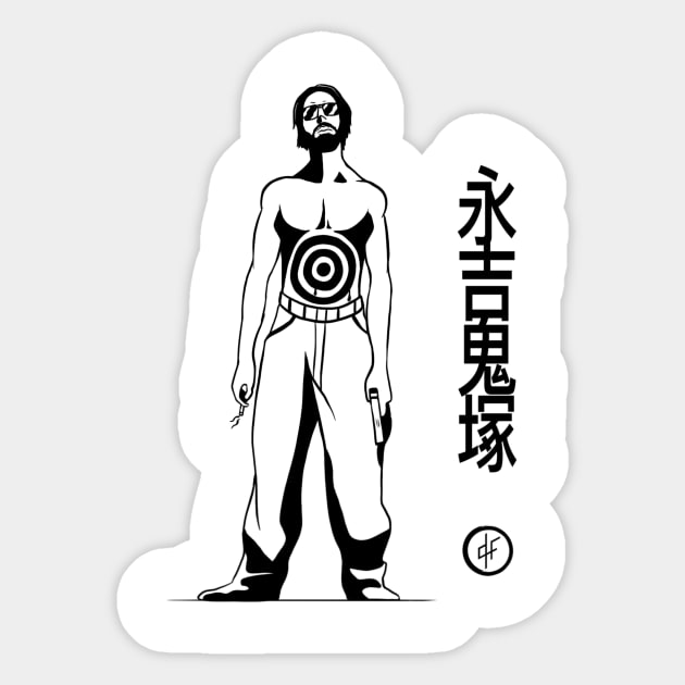 Ademo Onizuka Sticker by MonHood